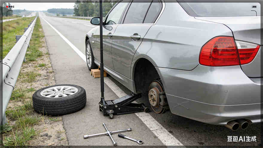 赵县爆胎道路救援-汽车换备胎
