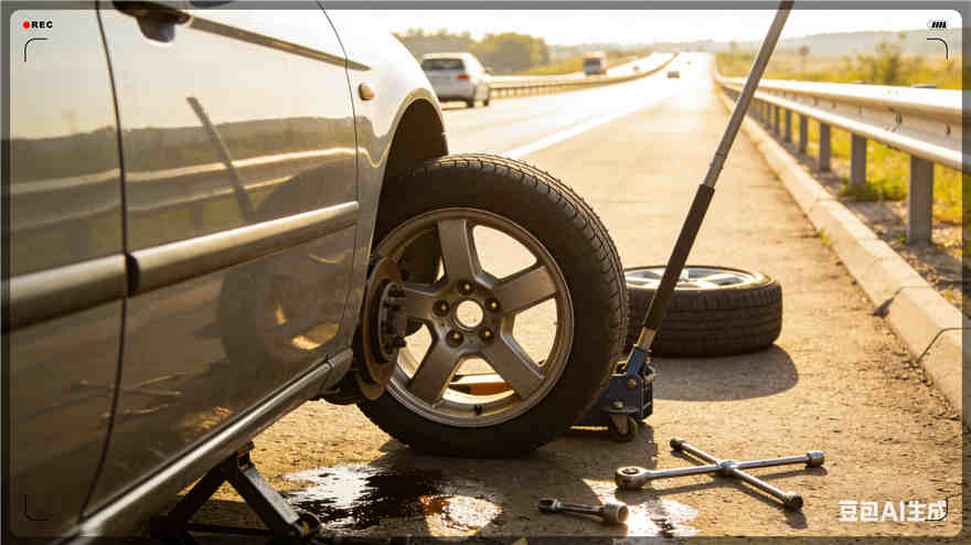 赵县高速公路扎胎-汽车流动补胎